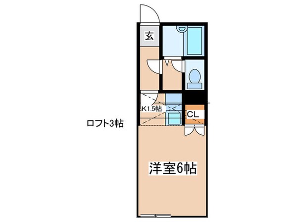 ドリ－バ－デンＢ棟の物件間取画像